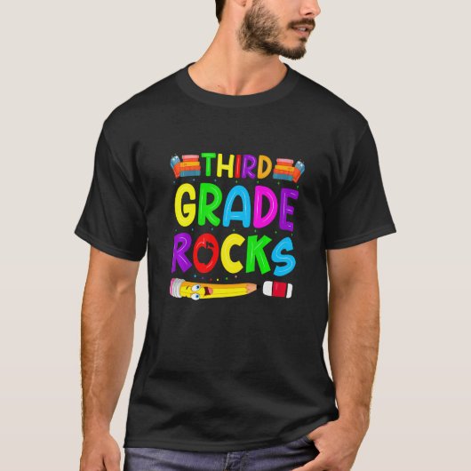 3年生ロックチーム3年生先生 Tシャツ (正面)