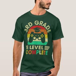 3年生卒業レベル完全ビデオゲームBo Tシャツ