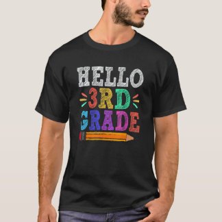 3年生担任の先生 おめでとうございます バック・トゥ・スクール Tシャツ