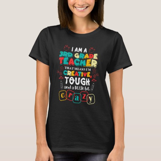3年生担任の先生 Tシャツ (正面)