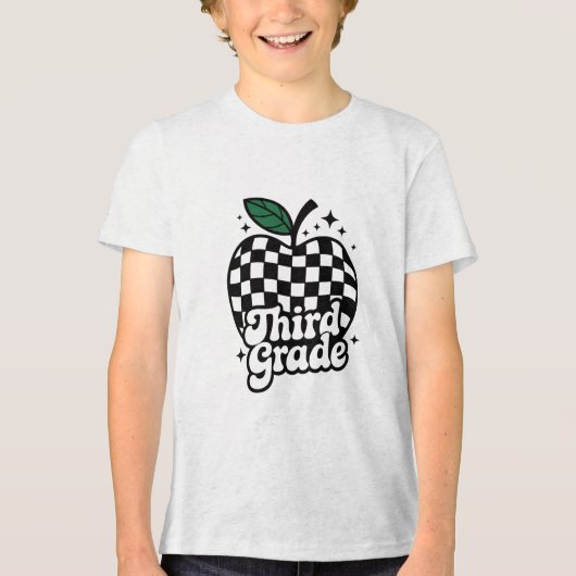3年生担任教師のバックトゥスクール トライブレンドＴシャツ (正面)