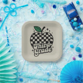 3年生担任 学校に戻る ペーパープレート (パーティー)