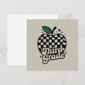 3年生担任 3rd 学年度のスタート 招待状 (正面/裏面)