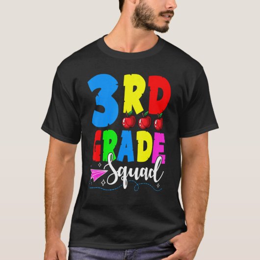 3年生新学期初日 Tシャツ (正面)