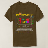 3年生新学期Virtual Onliへのズーム Tシャツ (デザイン正面)