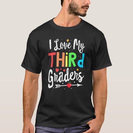 3年生3年生が大好き先生 Tシャツ (正面)