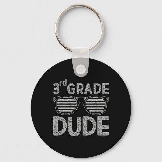3年生Dude 3年生先生戻る キーホルダー (正面)
