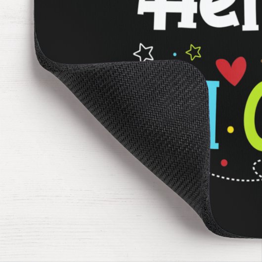 3年生I先生来新学期少年 マウスパッド (コーナー)