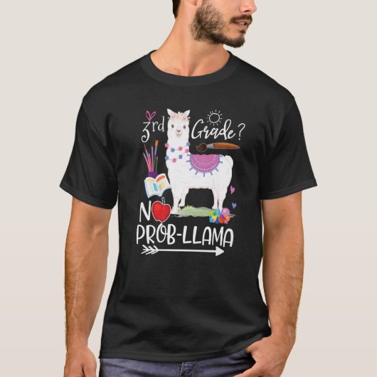 3年生Noプロブラマ学校給食初日 Tシャツ (正面)