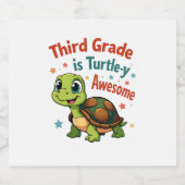 3年生Turtle-y 素晴らし 3年生Schに戻る スパークリングワインラベル (シングルラベル)