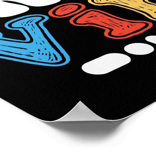 3年生Vibes新学期学生先生 ポスター (角)