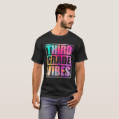 3年生Vibes最初の日3年生Back Sch Tシャツ (正面フル)