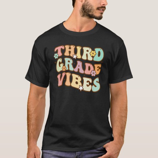 3年生Vibes 3年生チームレトロ1日目 Tシャツ (正面)