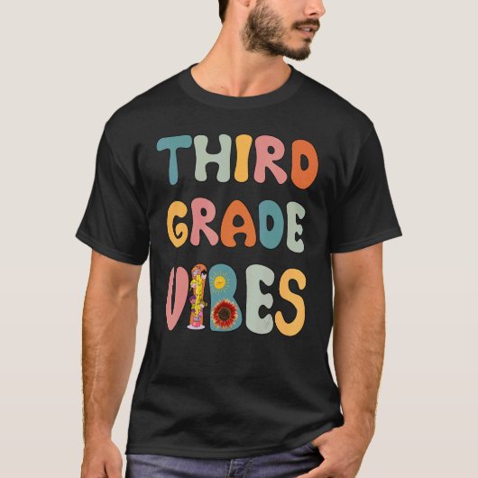3年生Vibes Esl先生科学先生Para Tシャツ (正面)