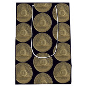 3年間オウム周年記念コイン ミディアムペーパーバッグ (裏面)