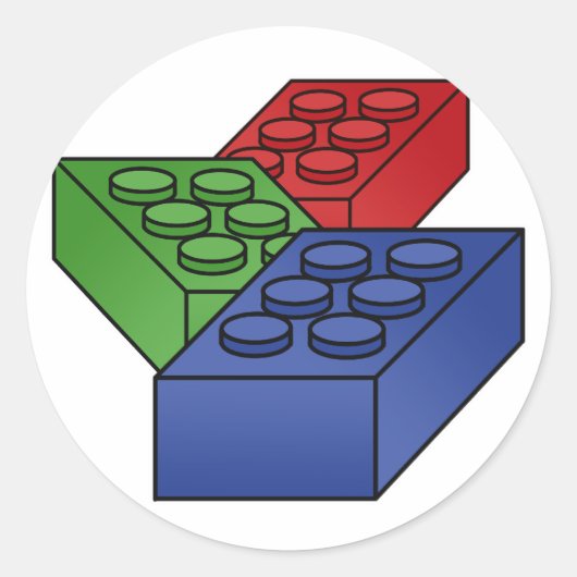 3建物ブロック ラウンドシール (正面)