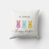 3復活祭のバニー族 クッション (裏面)