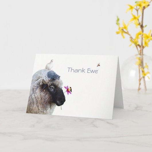 #3感謝していEwe：ありがとう – カーお洒落ド カード (黄色い花)