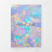 3折パンフレット（オプション） 三つ折り招待状 (カバー)