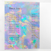 3折パンフレット（オプション） 三つ折り招待状 (内部最初)