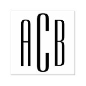 3文字モノグラム セルフインキングスタンプ (デザイン)