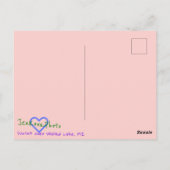 3新湖日没はがき ポストカード (裏面)