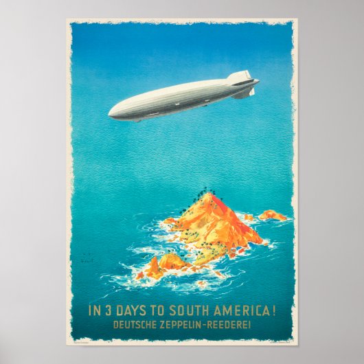 3日で南米ヴィンテージのポスター1935 ポスター (正面)
