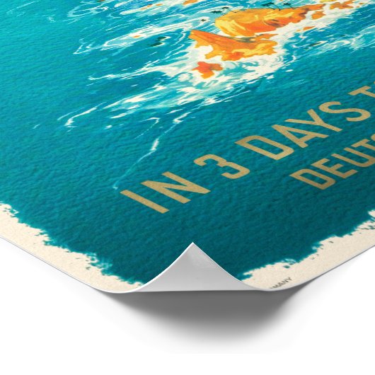 3日で南米ヴィンテージのポスター1935 ポスター (角)