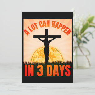 3日で多くの発生が可能 – Easter Good Friday シーズンカード