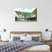 3日目忙しの通りビュー キャンバスプリント (インサイチュ (寝室))