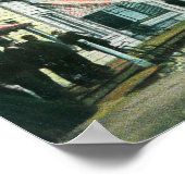 3日目忙しの通りビュー ポスター (角)