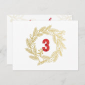 3日目。イエスの名前 | Messiah |アドベントカレンダー ポストカード (正面/裏面)