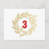 3日目。イエスの名前 | Messiah |アドベントカレンダー ポストカード (正面)