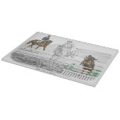 3日間のイベント馬の複合訓練 カッティングボード (角)