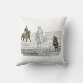 3日間のイベント馬の複合訓練 クッション (裏面)