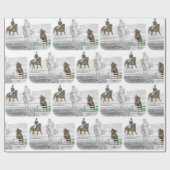 3日間のイベント馬の複合訓練 ラッピングペーパー (フラット)