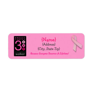 3日間のウォーカービリヲカ |差出人住所ラベル ラベル