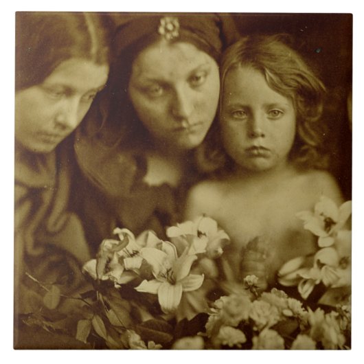 3日、c.1865 (セピア色の写真)後のリターン タイル (正面)