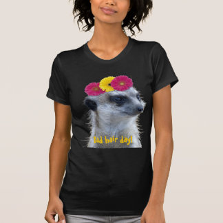 3明るいデイジーのMeerkat Tシャツ