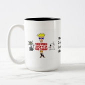 3春の精神病院 ツートーンマグカップ (左)