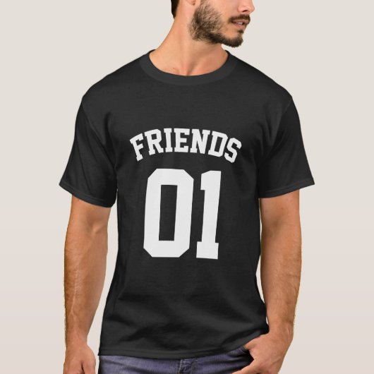 3最高のの友だち – Friends 01 Tシャツ (正面)