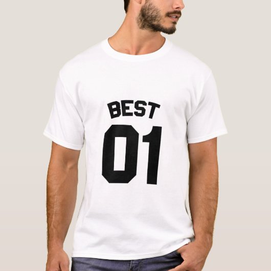 3最高のの友最高の人 – 01 Tシャツ (正面)