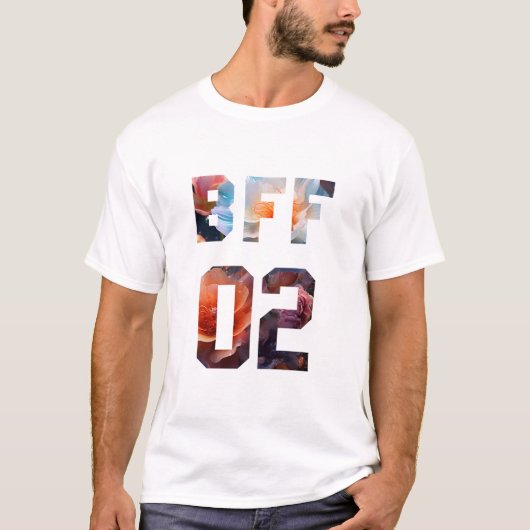 3最高のの花の友だち – BFF 02 Tシャツ (正面)