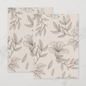 3最高の.5インチx 5インチフラットサンキューカード サンキューカード (正面/裏面)