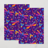 3最高の.5インチx 5インチフラットサンキューカード サンキューカード (正面/裏面)