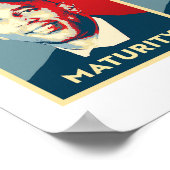 3月からラゴまでの成熟度 ポスター (角)