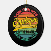 3月から今月の在宅勤務 セラミックオーナメント (左)