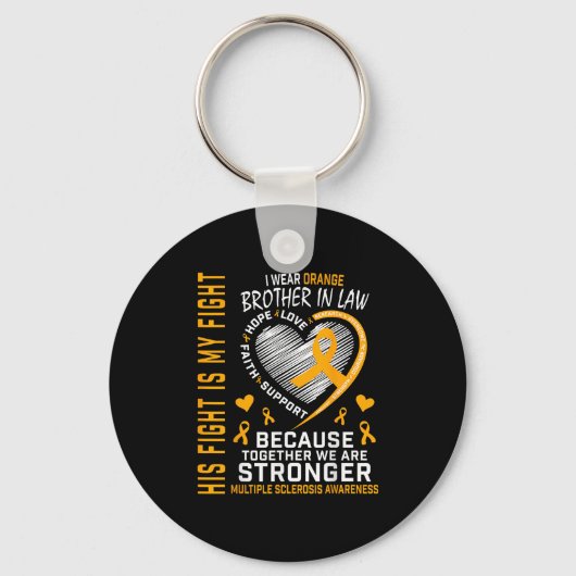 3月に我々は衣服オレンジブラザーのMultiple Sc キーホルダー (正面)