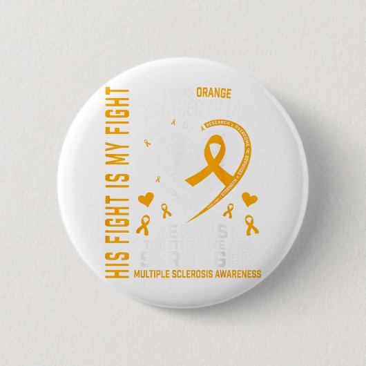 3月に我々は衣服オレンジブラザーのMultiple Sc 缶バッジ (正面)