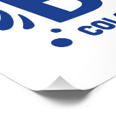 3月に我々は衣服青色結腸がん認識度 ポスター (コーナー)